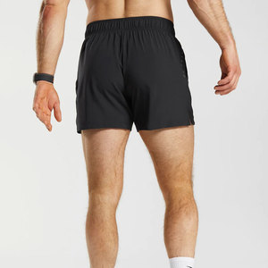Shorts de sport pour hommes en polyester, séchage rapide, taille à cordon, décontractés, pour la course, la gym et l'entraînement, en promotion - Product Image 2