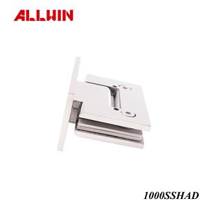 Bisagra para Puerta de Ducha Cuadrada de Acero Inoxidable Ajustable a 90 Grados, Moderna, con Amortiguador Hidráulico, Personalizada OEM ODM - Product Image 4