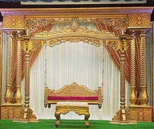 Boda India Mandaps Estructuras de fibra tradicionales y modernas Estilos románticos clásicos y simples - Product Image 1