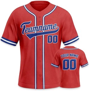 Commande Urgente : Maillot de Baseball Personnalisé en Polyester – Tenue de Sport Homme à Manches Courtes en Mesh avec Votre Nom - Product Image 4