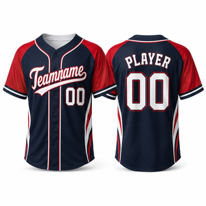 Uniforme de Béisbol Juvenil Personalizado, Sublimado, para Equipo, Ropa Deportiva con Botones para Niños, Fabricante OEM, Venta al Por Mayor - Product Image 1