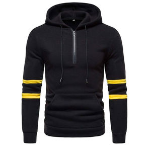 เสื้อฮู้ดซิปหน้าผู้ชายพรีเมียม ผ้าฝ้ายฟลีซ 100% ระบายอากาศได้ดี แขนยาว สวมใส่สบาย เหมาะสำหรับฤดูหนาว ทรงหลวม สไตล์สปอร์ต - Product Image 1