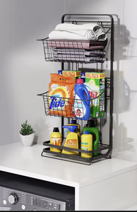 Estante de Almacenamiento de Cocina de 3 Niveles, Organizador de Frutas y Verduras, Fabricación OEM/ODM en Vietnam - Product Image 3