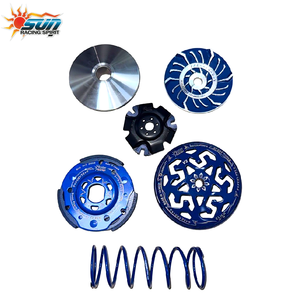 SUN RACING High Performance Steel Drive Pulley <b>Kit</b> for CLICK 125 Taiwan Made CVT System - Product Image 2