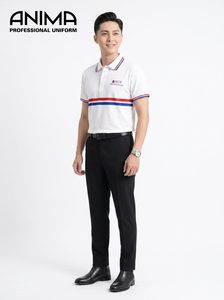 ANIMA NCB Bank Camiseta de algodón para hombre, informal, transpirable, de manga corta - Product Image 4