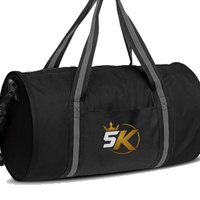 Sac de sport unisexe en tissu Oxford 40-55L avec fermeture éclair, durable et décontracté pour la gym et le fitness