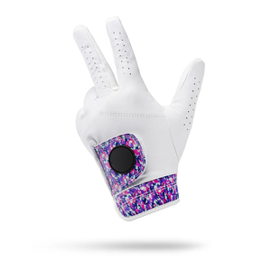 Guantes de Golf Rosas Personalizados con Logotipo para Mujer, de Microfibra Suave, Cuero Sintético Transpirable, Guantes de Golf para Dama, Rendimiento en Todo Tipo de Clima - Product Image 5
