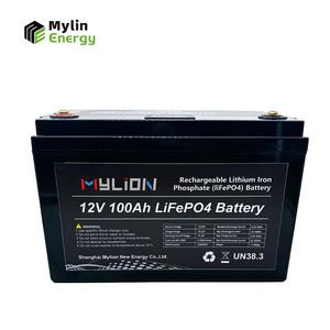 Mylion 12V 100Ah LiFePO4 深循环电池，适用于家庭太阳能、房车和船舶系统可靠的备用电源 - Product Image 2