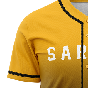 Maillot et short de baseball personnalisés pour hommes, best-sellers, motif uni, respirant, 100 % polyester, vêtements de sport, uniforme de baseball pour hommes - Product Image 5