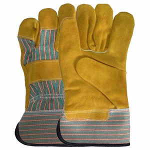 Guantes de Seguridad Compatibles con Pantalla Táctil de Cuero |   Espesor de 11 oz |   Guantes de Trabajo con Puño de Seguridad |   Protección Inteligente para las Manos para - Product Image 3