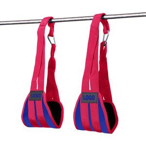 High Quality Adjustable Customizable Cotton <b>AB</b> Straps Heavy Duty Eco-Friendly Chin-up Fitness Equipment Accessory Home Gym Use - Product Image 5