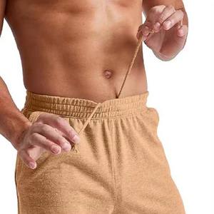 Pantalones cortos casuales de felpa gruesa para hombre, con estampado personalizado, estilo urbano, hip hop, algodón, felpa francesa. - Product Image 5