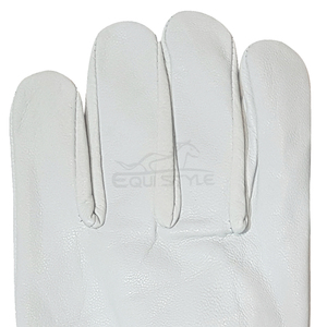 Gants de sécurité au travail en cuir de vachette blanc anti-coupure pour la protection des mains, gants de sécurité industriels en gros - Product Image 4