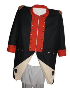 Gilets de cérémonie classiques pour hommes, 100% laine, double boutonnage, col rabattu, garniture en fourrure, style Napoléon, qualité supérieure - Product Image 5