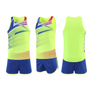 Uniforme Deportivo de Atletismo de Talla Grande, Color Sólido, Sublimado, 100% Poliéster, Secado Rápido y Transpirable, Precio de Fabricante en Pakistán - Product Image 6