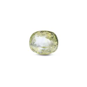 Natural Yellow Sapphire 2.85 Carat Certified Loose Gemstone 7mm Wholesale - Product Image 1