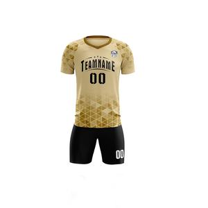 Ensemble de maillots de football personnalisés OEM de haute qualité, populaires, pour adultes, hommes, entraînement, maillots de football, uniformes de football - Product Image 3