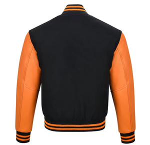 OEM Custom Made High Quality Men Embroidery Patch Warm College School <b>Jacket</b> <b>Bomber</b> Letterman <b>Varsity</b> <b>Jacket</b> for Men and <b>Women</b> - Product Image 3