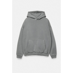 New Trending Men's Oversized Casual Heavy Weight Streetwear Vintage <b>Tie</b> <b>Dye</b> Distressed Wash Hoodie & <b>Sweatshirt</b> - Product Image 4