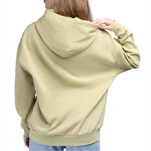 Sudaderas con capucha de alta calidad al por mayor con logotipo personalizado para mujer, de algodón grueso, antipilling, transpirables y de corte holgado. - Product Image 2