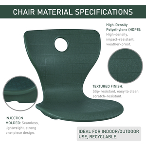 Plastic seat <b>shell</b> <b>chair</b> sitting plates attachment parts - Product Image 3