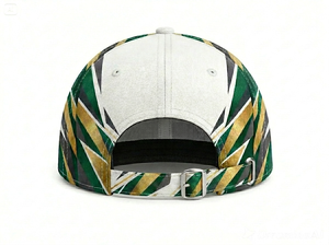 Casquette de baseball 6 panneaux personnalisée avec logo brodé 3D, ajustable, en polyester/coton, unisexe, pour usage décontracté, design à visière blanche, faible MOQ - Product Image 4