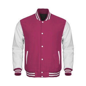2025 Best Quality Varisty <b>Jacket</b> for <b>Men</b> Wool Leather Sleeve University Baseball Windbreaker <b>Bomber</b> <b>Varsity</b> <b>Jacket</b> for <b>Men</b> - Product Image 2
