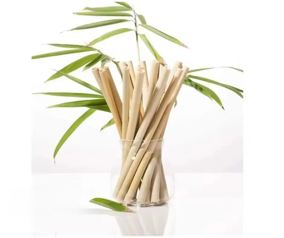 NATURAL BAMBOO STRAWS ARE POPULAR AROUND THE VIETNAMESE MARKET, BEING BENEFICIAL AND SAFE FOR USERS