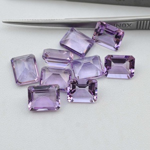 Piedras Preciosas Sueltas de Amatista Rosa Natural, Corte Octogonal Facetado de 3x4mm-10x14mm, Compre en Línea de un Fabricante Verificado - Product Image 2