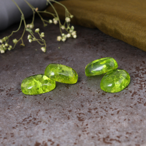 Venta al por Mayor de Gemas Sueltas de Ámbar Verde Natural en Forma Ovalada, Piedra Semipreciosa para la Fabricación de Joyas - Product Image 2