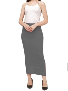กระโปรงแมกซี่ยืดได้สำหรับผู้หญิง, ชุดรัดหน้าท้องเอวสูงแฟชั่นลำลอง - Product Image 5