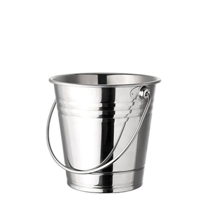 Cubo de Hielo de Acero Inoxidable de Doble Pared con Asa, Venta Directa de Fábrica - Product Image 2