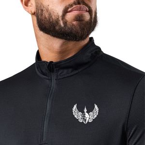 Camiseta Deportiva de Manga Larga con Cierre de Cremallera para Hombre, Ligera, para Entrenamiento, Running, Gimnasio y Actividades Deportivas - Product Image 2