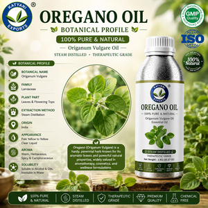 Aceite Esencial de Orégano Puro y Natural (Origanum Vulgare) - Para Formulaciones Cosméticas y de Aromaterapia - Proveedor Mayorista Exportador - Product Image 3