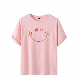 Camiseta de Algodón de 240g para Hombre, Cuello Redondo, Manga Corta, Corte Regular, Estilo Vintage, Casual, Transpirable y de Secado Rápido, Color Rosa Claro - Product Image 1