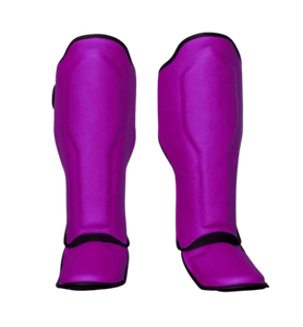 Protections de tibia rembourrées réglables pour arts martiaux MMA et Muay Thai avec protection du cou-de-pied pour le kickboxing - Product Image 4