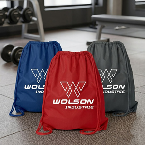 Bolsa de Gimnasio Profesional, Material PU, Cierre con Cordón, Múltiples Bolsillos de Almacenamiento, para Viajes, Entrenamiento Cruzado, Golf y Uso al Aire Libre - Product Image 4