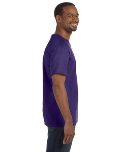 T-shirt personnalisé en coton pur 220 g/m² léger, uni, respirant, anti-humidité, coupe ample, manches courtes pour hommes et femmes - Product Image 6