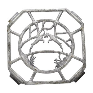 Al por mayor, Salvamanteles de metal plateado moderno con diseño de ciervo recortado en aluminio antiguo, para tetera y accesorios de cocina - Product Image 1