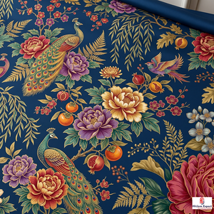 Tissu en polyester imprimé numériquement élégant, matériau textile doux de qualité supérieure pour la fabrication de vêtements de mode - Product Image 4