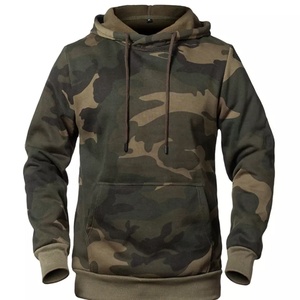 Sudaderas con capucha de camuflaje para hombre de algodón 100% personalizadas Nuevo diseño Bloque de color Estampado en contraste Mangas largas de moda SORRIES - Product Image 1