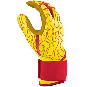 ถุงมือตีเบสบอลหนังคุณภาพสูงสำหรับผู้ใหญ่ ดีไซน์ใหม่พร้อมข้อมือยาว ถุงมือตีเบสบอลคุณภาพสูงแบบอเมริกันสำหรับผู้ใหญ่ - Product Image 4