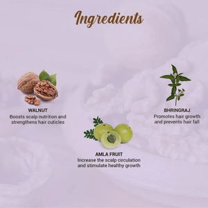 Walnut Nourishing <b>Shampoo</b> <b>And</b> <b>Conditioner</b> For Daily Hair Care Helps Add Volume Bounce Smoothness <b>And</b> Softness To Hair 500ml - Product Image 4