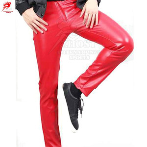 กางเกงหนังผู้ชายใส่สบาย คุณภาพพรีเมียม หนังนุ่ม สไตล์คลาสสิก สำหรับใส่ลำลอง - Product Image 5