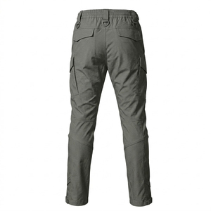 Ensemble uniforme de gardien de sécurité pour hommes, chemise à manches courtes avec poches et pantalon cargo, pour toutes les saisons - Product Image 2