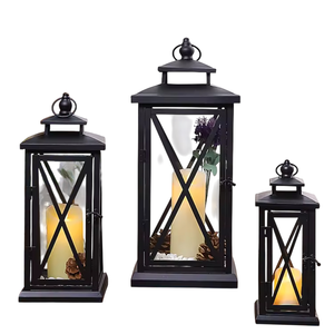 Lanterne porte-bougie de luxe en fer forgé, style marocain, parfumée à la gourde, pour décoration de table ou suspendue, cadeau pour mariage ou fête, à prix abordable - Product Image 2