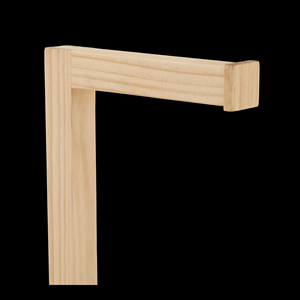 Porte-rouleau de papier toilette en bois, style nordique moderne, support mural pour papier toilette, étagère de rangement simple pour salle de bain - Product Image 1
