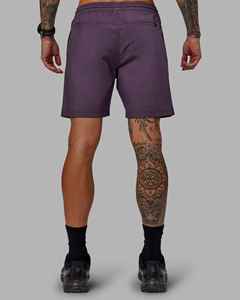 Pantalones Cortos Bermuda de Algodón de Color Sólido para Hombre, Cintura Elástica, Corte Medio, Estilo Casual, Tejido Transpirable con Bolsillos, Venta al por Mayor - Product Image 2