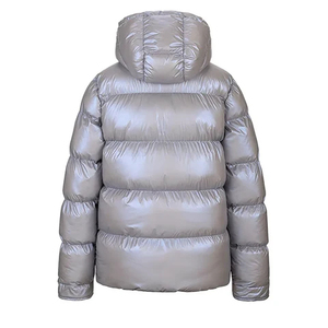 Wholesale Custom <b>Women</b> Winter Warm Padded Puffer <b>Jacket</b> Windproof <b>Breathable</b> Long Sleeve Zipper Closure Quilted Puffer <b>Jacket</b> - Product Image 6