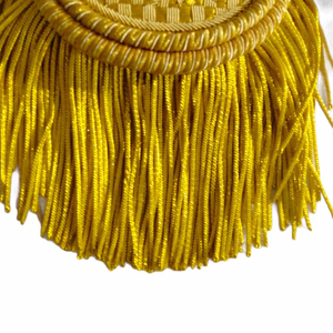 Grandes epaulettes de hombro con bordado a mano de hilo dorado y placas francesas - Product Image 4
